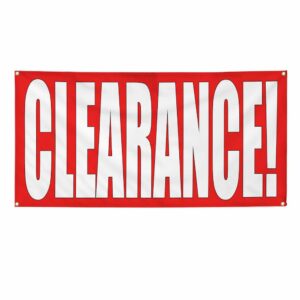 Clearance Sale
